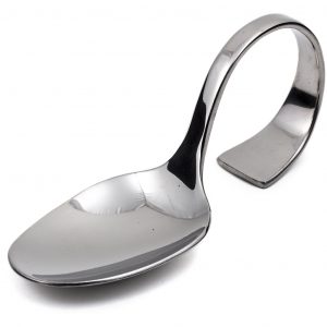 Metallic Canapé Spoon